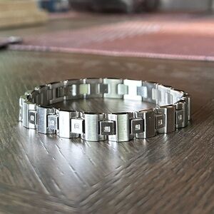 Stainless Steel Diamond Bracelet